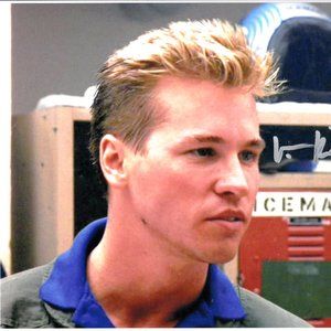 Val Kilmer as Iceman Top Gun Signed Autograph 8"x10" Photo